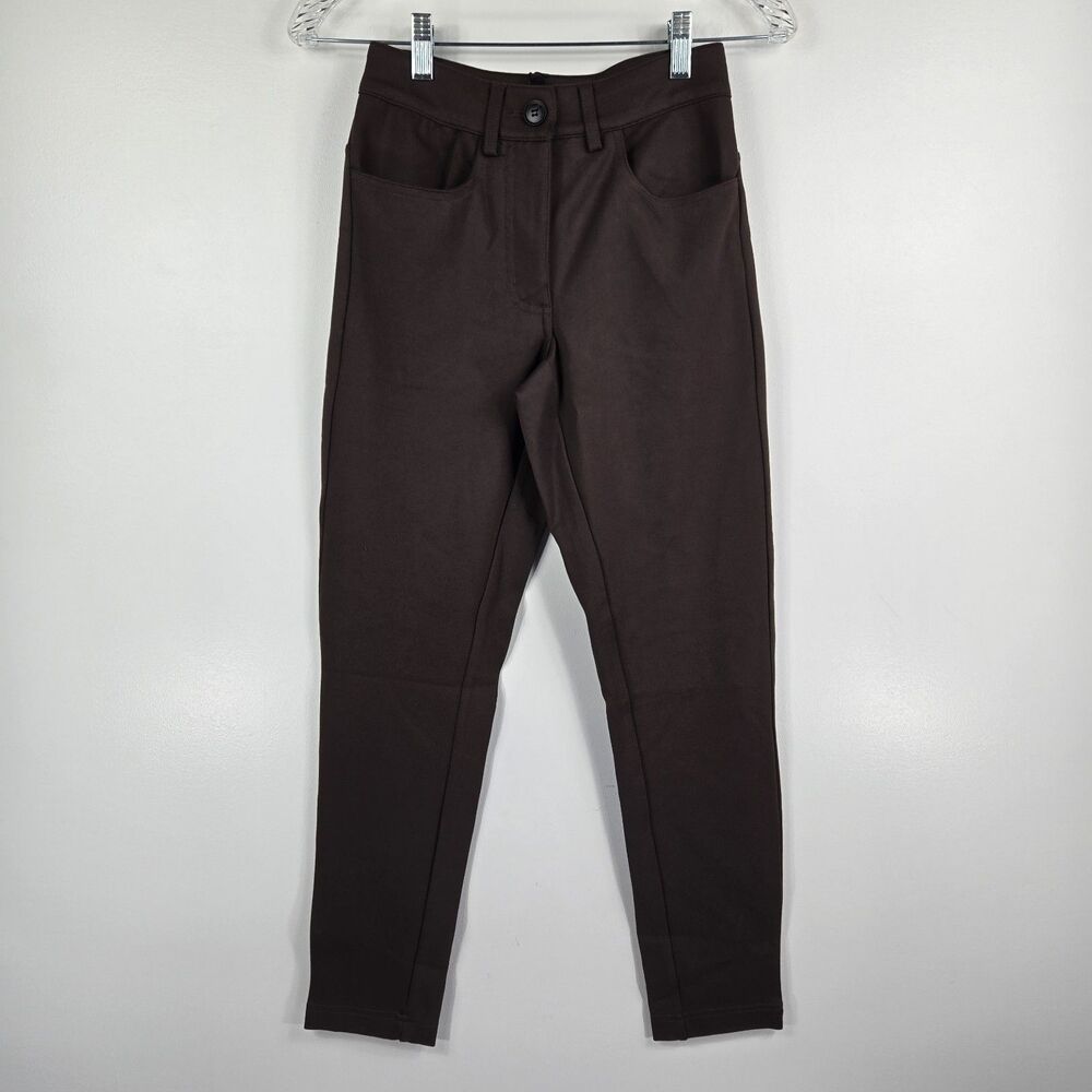 Universal Standard Women's Size 4XS/00-0 Brown Legging Pants Workwear Career NWT